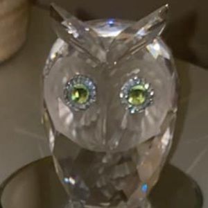 Dog and owl crystal